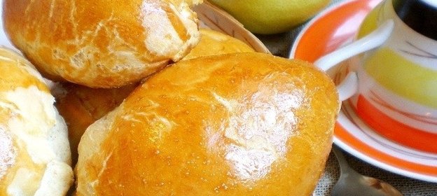 Булочки со сгущенкой вареной