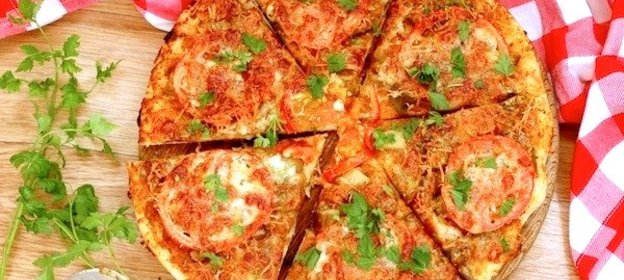 Пицца с баклажанами