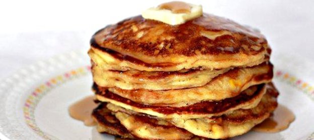 Кукурузные оладьи