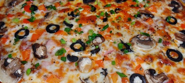 Пицца(необычное приготовление теста)