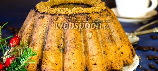 Кекс кофейный