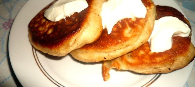 Оладьи с овсяными отрубями