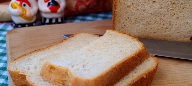 Манный хлеб на молоке в хлебопечке