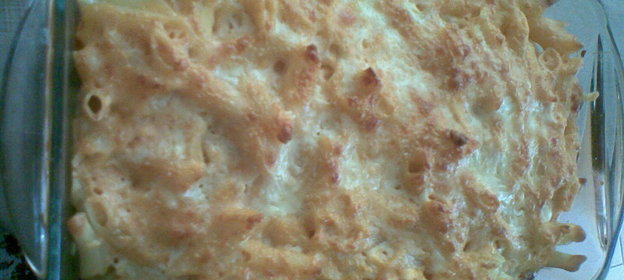 мясная запеканка с макаронами