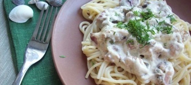 Морской коктейль со сливками