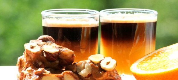 Кофе с апельсиновым соком