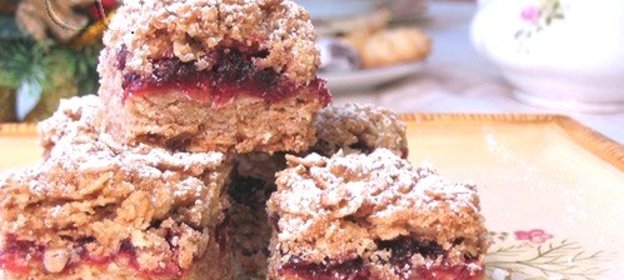 Овсяное печенье с джемом