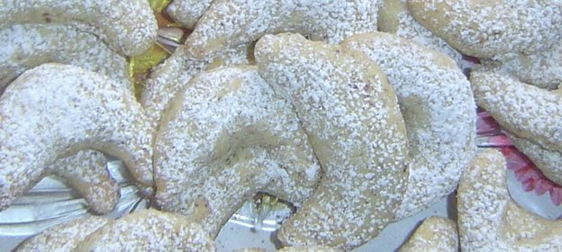 Рождественское печенье Ванильный рожок