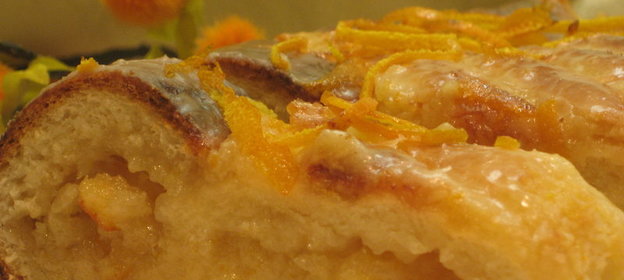 Миндально-апельсиновый кекс