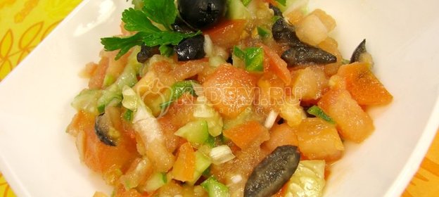 Средиземноморский салатик