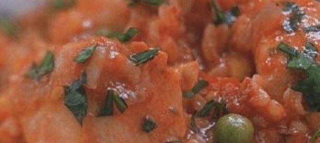 Сардельки с гарниром