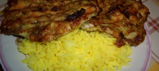 Оладьи из палтуса с брокколи