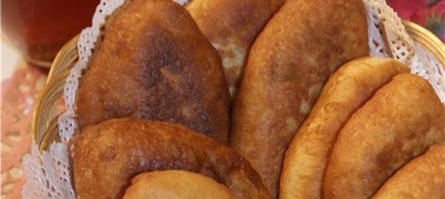 ржаные лепешки с медом