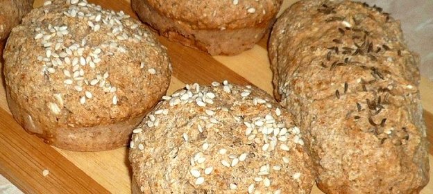 Булочки с овсяными хлопьями