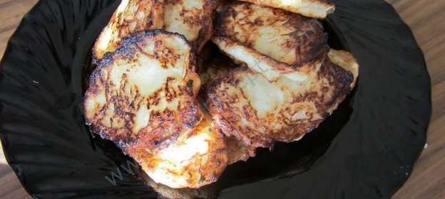 Оладьи из кольраби