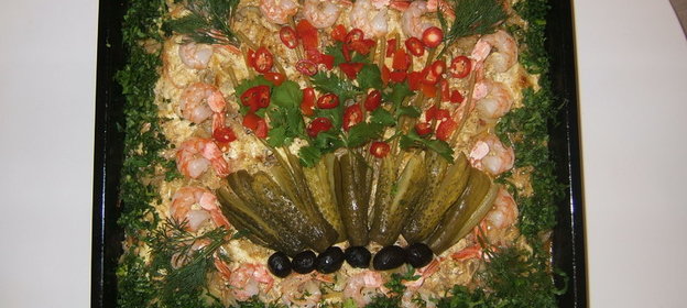 морской окунь запеченный