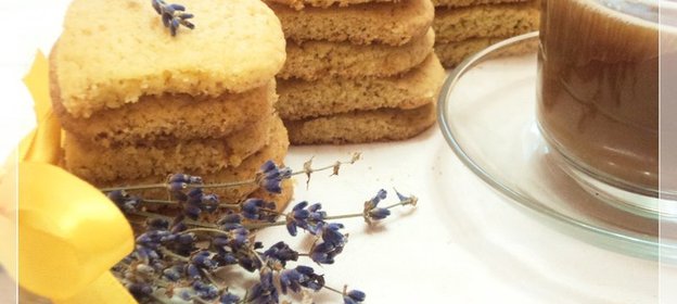 Печенье с лавандовым сахаром Фролини