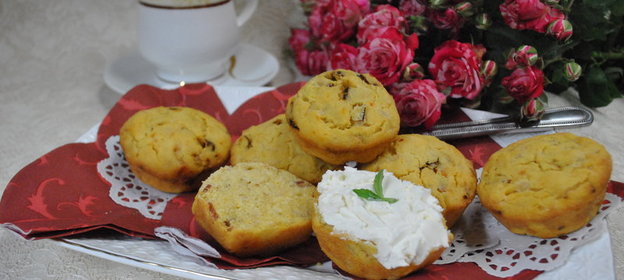 Кукурузные булочки к завтраку