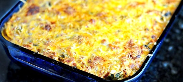 Запеканка из риса в мультиварке