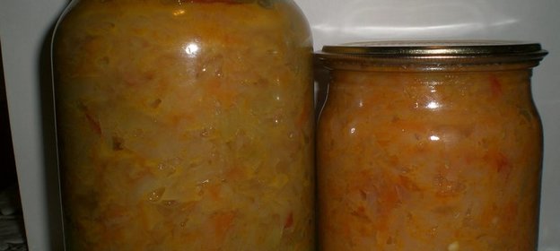 Салат с капустой