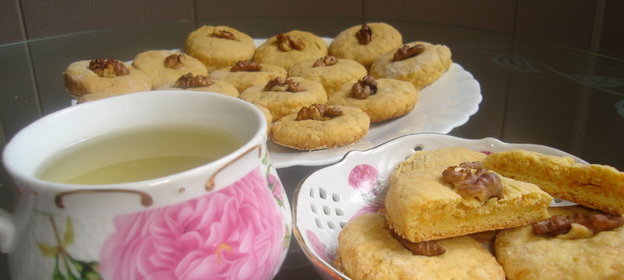 Морковное печенье с корицей