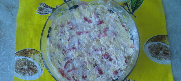 Салат слоеный