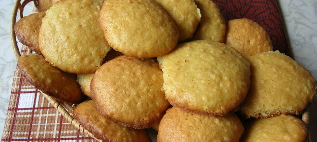 Кокосовое печенье