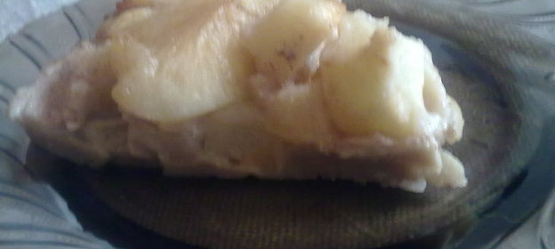 Бургундская яблочная запеканка (Flamusse)