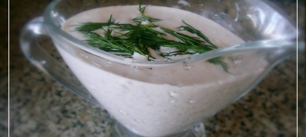 Соус сметанный с грибами