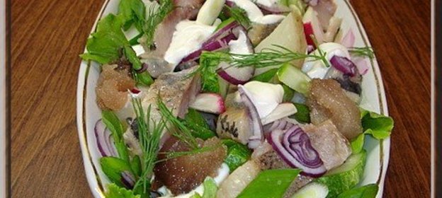 салат морская песня