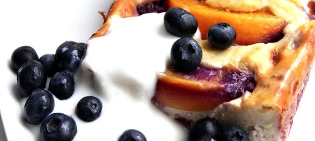 Диетическая творожная запеканка без муки