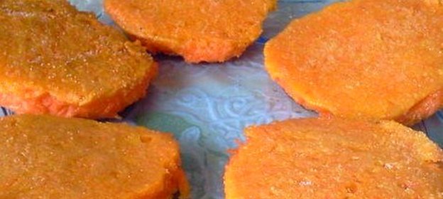 Морковные оладьи