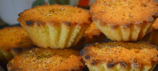 Кексы с вишней