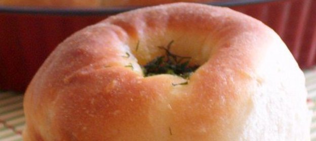 Булочки с ароматическим сливочным маслом