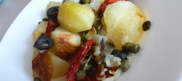 Куринный хлеб с шампиньонами и болгарским перцем