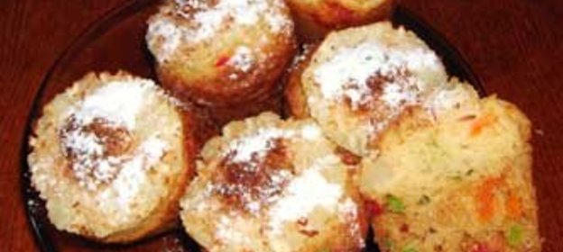 Кексы ананасовые