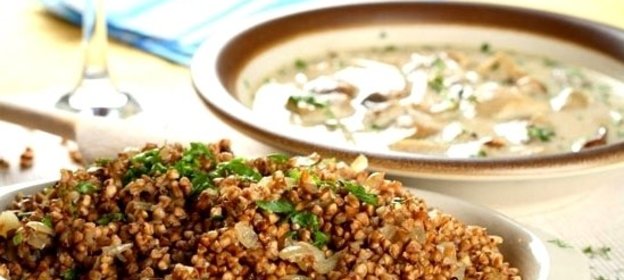 Подлива для гречки без мяса