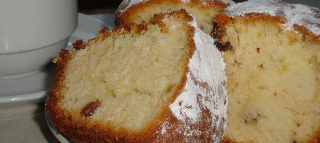 Творожный кекс