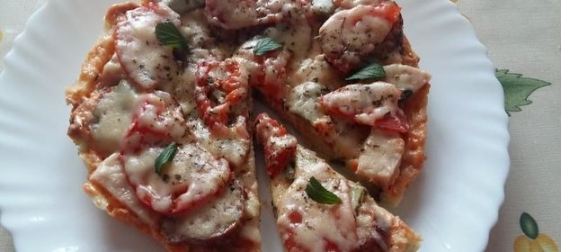 Быстрая пицца за 15 минут в микроволновке