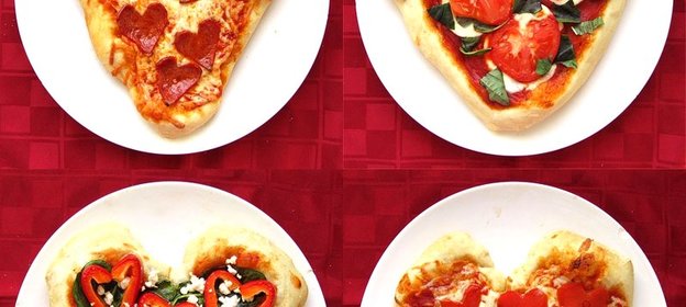 Пицца на День Валентина