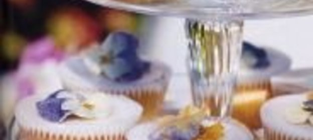 Миндальные кексы с лимонной глазурью