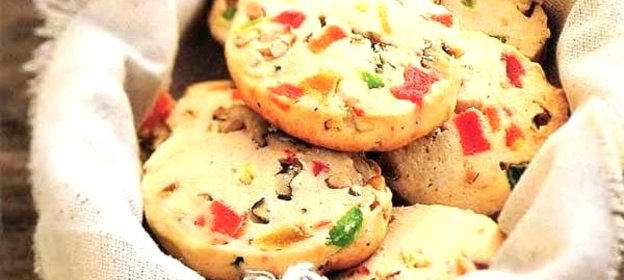 Сахарное печенье с начинкой