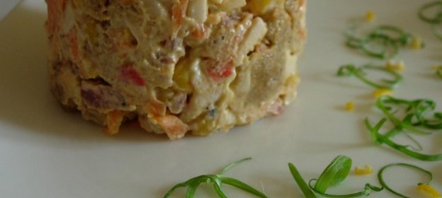 Салат с морковью «Модерн»