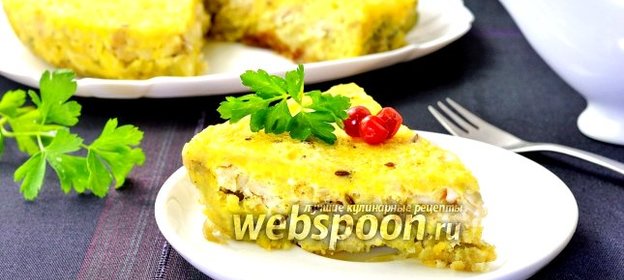 Рыбная запеканка в мультиварке