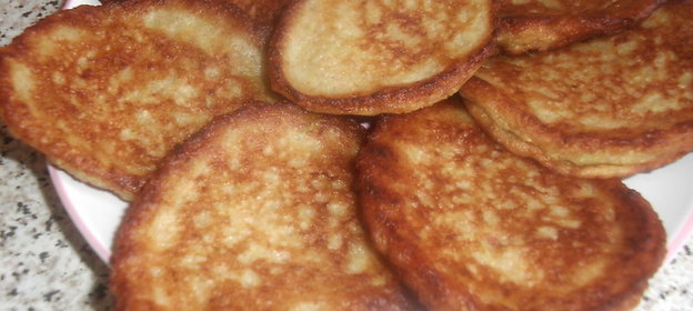 Сладкие кабачковые оладьи