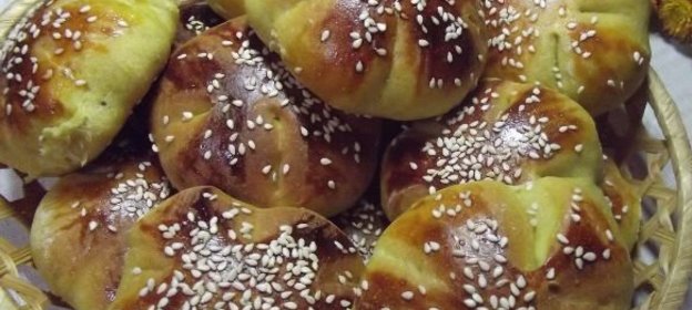 Тыквенные булочки с кунжутом «Тыковки»