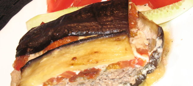 Запеканка из баклажан