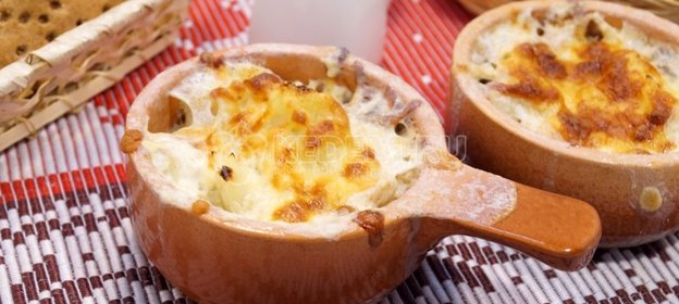 Запеканка из цветной капусты