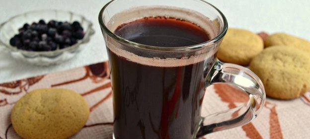 Черничный кофе