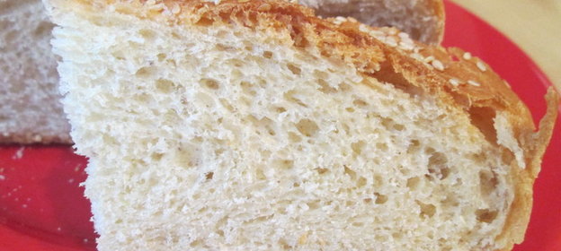 Батон (булка) на кокосовом молоке